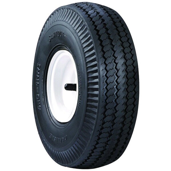 4x8 Lawn Mower Tire, 2 Ply, Sawtooth